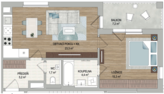 Byt 2+kk s lodžií, 54 m² – novostavba, Praha 9 Hloubětín